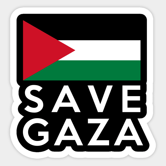 Save Gaza Sticker by omardakhane